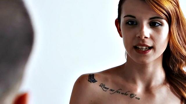 Watch these bisexual dudes dominate and spitroast a skinny ginger in a wild MMF threesome