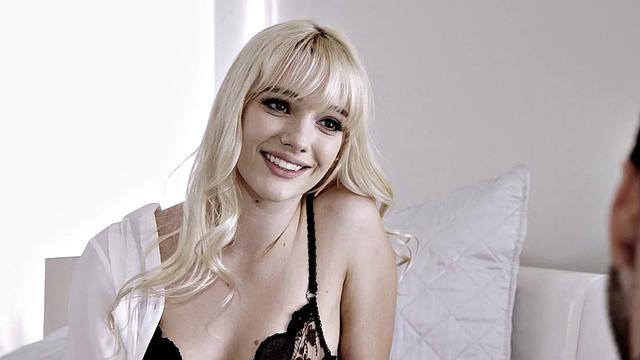 Seductive babe in stockings rammed after blowjob