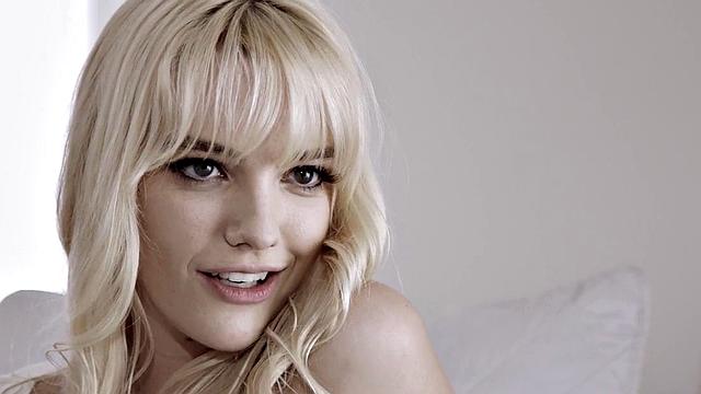 Seductive babe in stockings rammed after blowjob