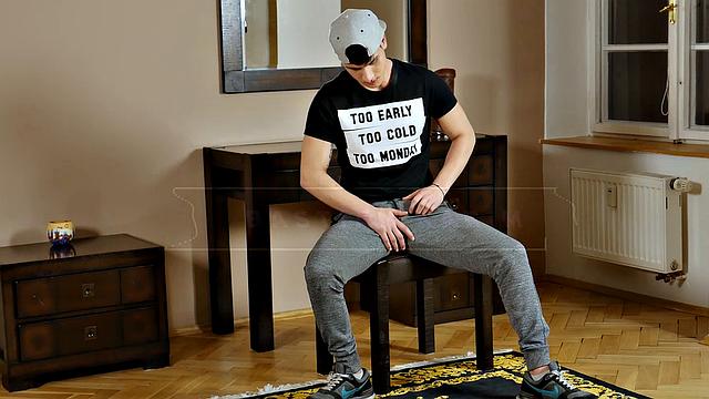 Bastian Karim handles cock like he's ordering room service
