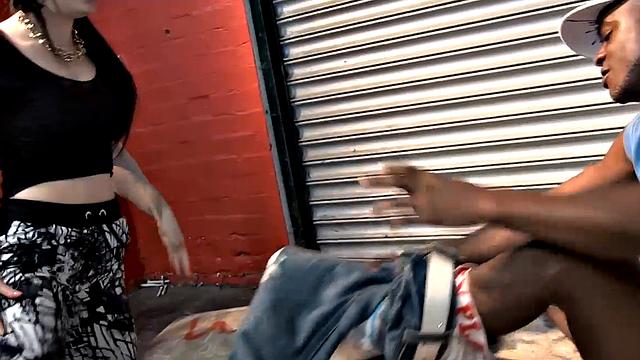 Juicy British Babe Lucia Love Enjoys Interracial