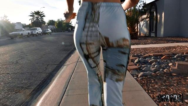 Stretching the Sexy Jogger