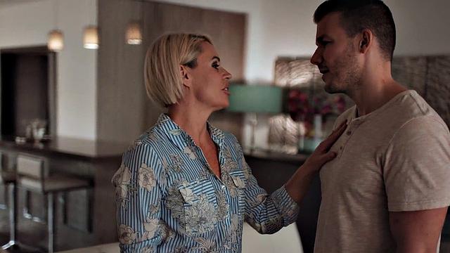 Stepmoms dripping pussy