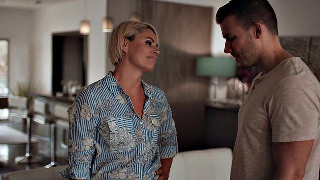 Stepmoms dripping pussy