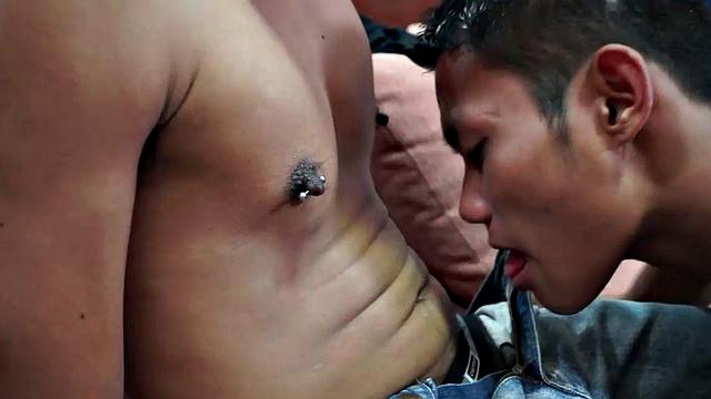 Kris Fucks Cum Eating Boy