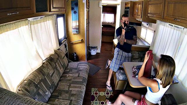 Ohio Hottie Banged in RV