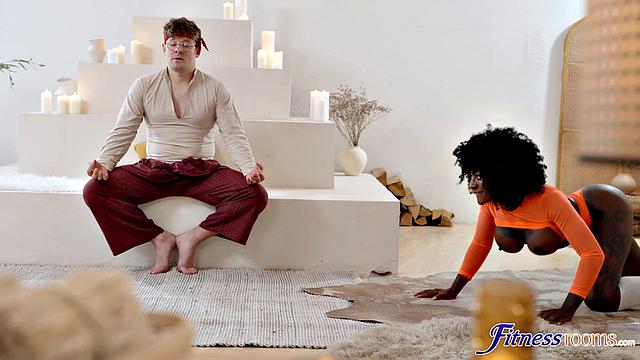 Zen master makes pussy squirt