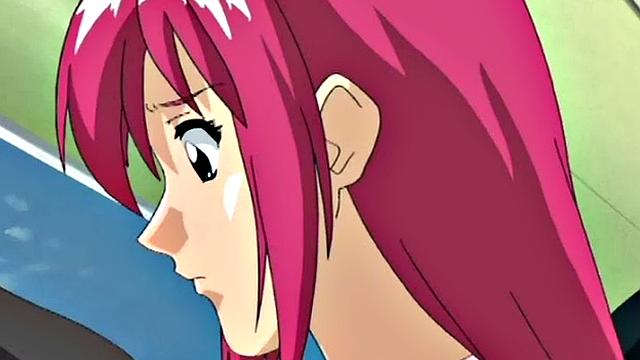 Busty cartoon teen getting rammed in gangbang