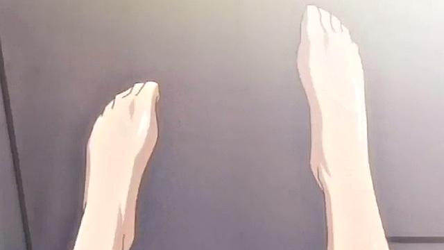 Busty cartoon teen getting rammed in gangbang