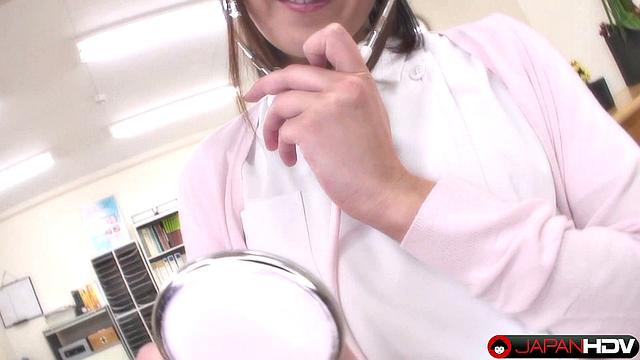 Mika Kojima is a cute nurse and she want take care of his patients