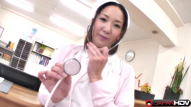 Mika Kojima is a cute nurse and she want take care of his patients