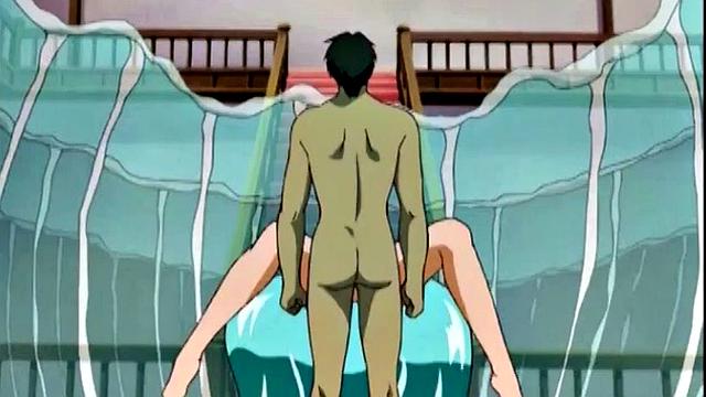 волосатый монстр жестко трахает взрослую фею своим огромным членом в хентай