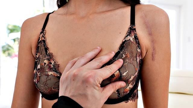 Petite Natalia Nix Messy Facial After Intense Banging