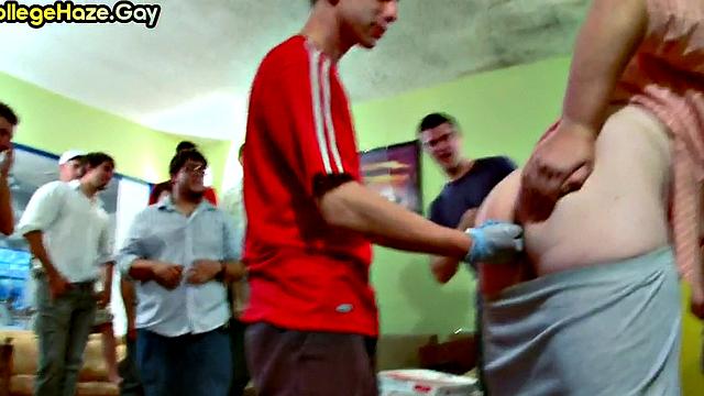 college guy goes gay in voyeur dormitory fraternity