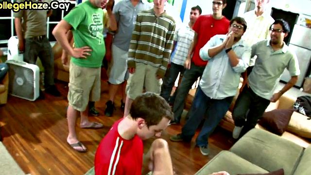 college guy goes gay in voyeur dormitory fraternity