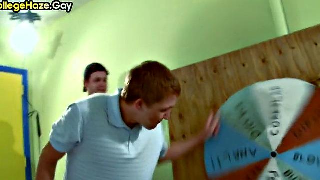 college guy goes gay in voyeur dormitory fraternity