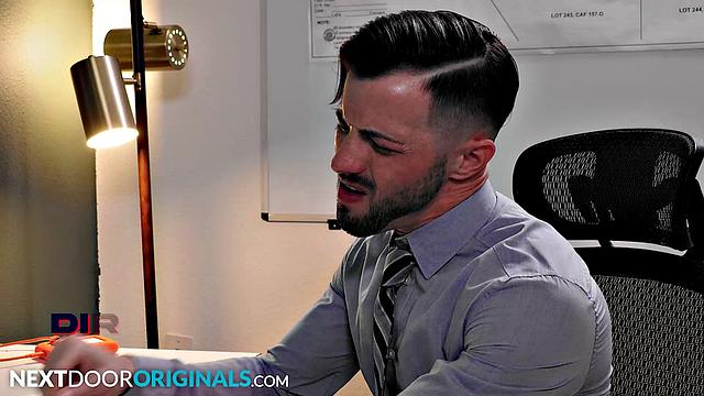 NextDoorStudios - Clumsy BBC Masseur Drills Client
