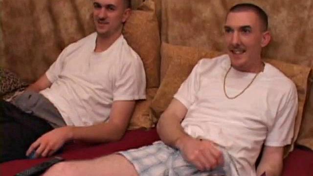 Casper Cox and Richard Azina have been friends for a while. They've shared many things, including a girlfriend, but they've never jacked off next to each other.