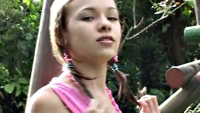 Selina petite teen fingering