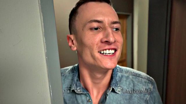 Petite hostel babe fucked by guest from room