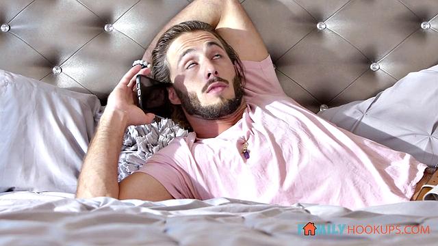 Kayla Paige catches her stepson being intimate with himself