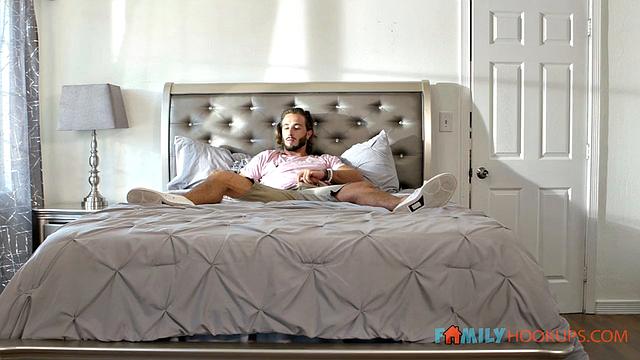 Kayla Paige catches her stepson being intimate with himself