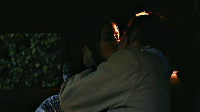 Stunning babe creampied by lover after passionate sex