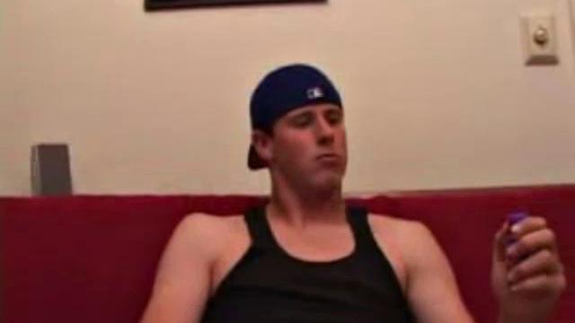 Maxx Wood Jerking His Meat