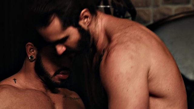 Stud bareback sub after blowjob in erotic couple