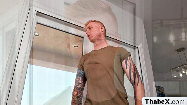 TS Chanel Chance знакомится с пасынком босса и сразу берет его в рот, потом отдается в анал по полной программе.