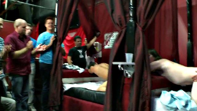 Real bachelor party cocksucking strippers