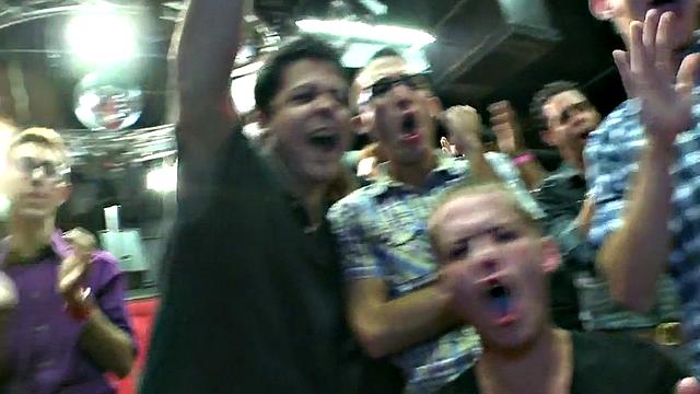 Real bachelor party cocksucking strippers