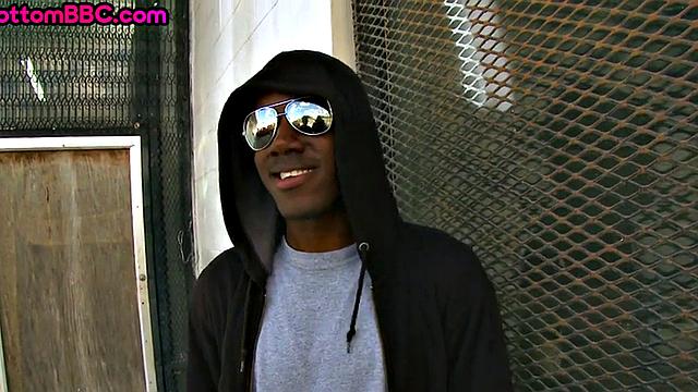 Black public stud assbanged outdoors in pickup for paid anal