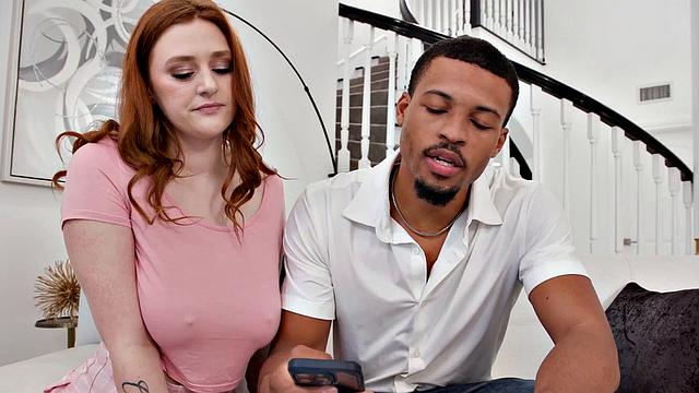 DEVILS FILM - Busty Redhead Teen Katrina Marie Fucks Salesman