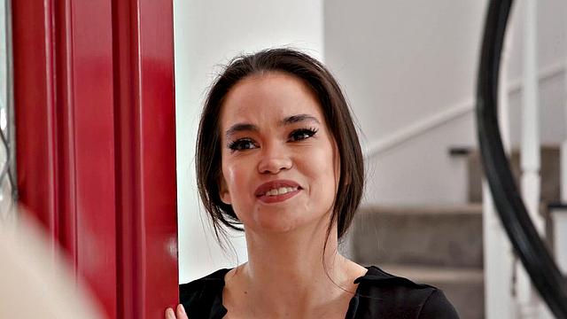 DEVILS FILM - Busty Redhead Teen Katrina Marie Fucks Salesman