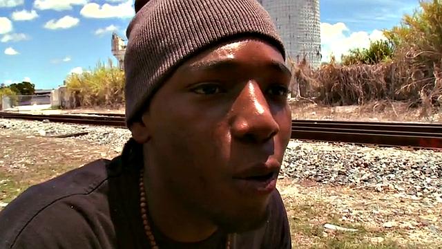 Real straight ebony agrees to going with white dude