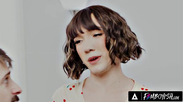 FEMBOYISH - Femboy Cuties Caught Roommate Seb Leblan Watching Them