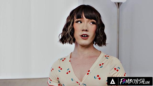 FEMBOYISH - Femboy Cuties Caught Roommate Seb Leblan Watching Them