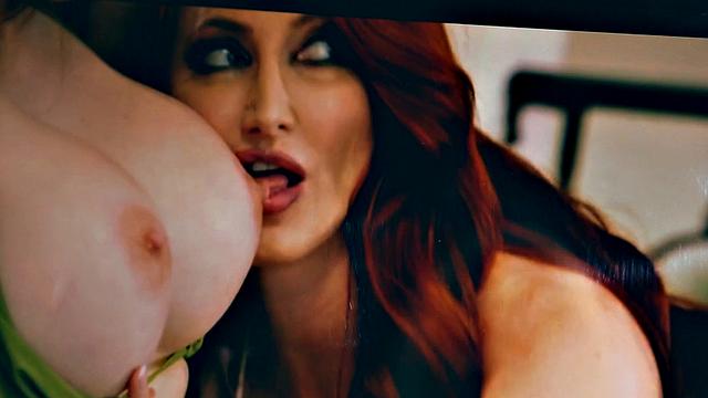 GIRLSWAY - Caring Elsa Jean Brings Naturally Stacked Darcie Dolce Over To Please GF Adriana Sephora