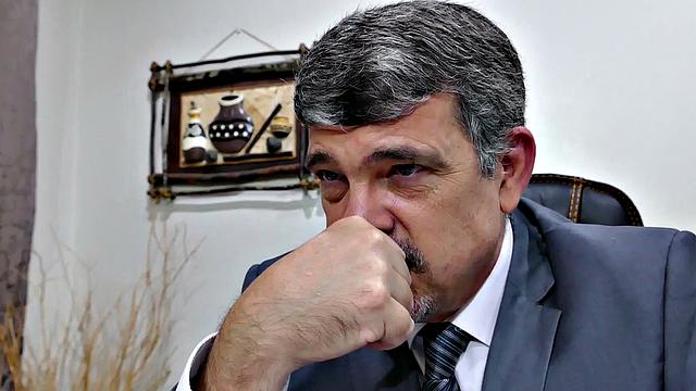 Asian skinny twink barebacked by white DILF in office