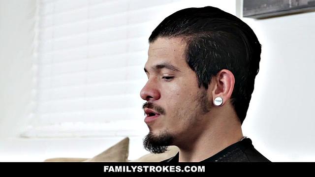 Stepbrother's Valentine's Day Surprise