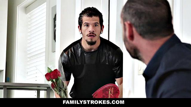 Stepbrother's Valentine's Day Surprise