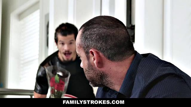 Stepbrother's Valentine's Day Surprise