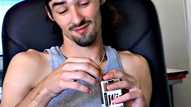 Ian & Dustin And A Pack Of Winstons - Hot Threesome Fun!