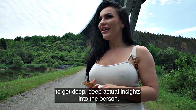 Pulled bigtitted MILF gets banged before deepthroat POV