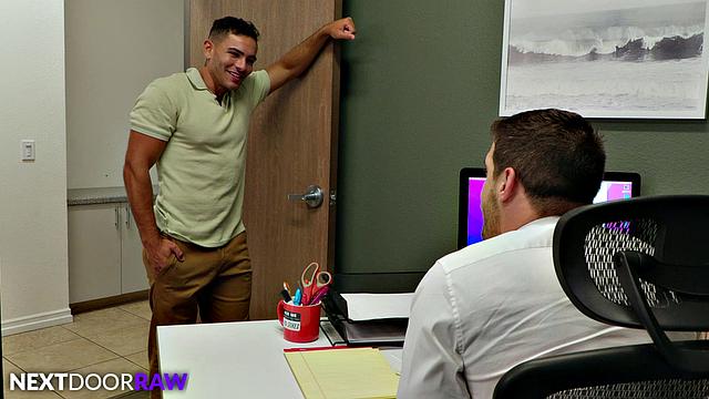 Stressed Muscly Boss Rams Employee - NextDoorStudios