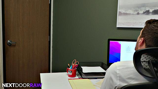 Stressed Muscly Boss Rams Employee - NextDoorStudios