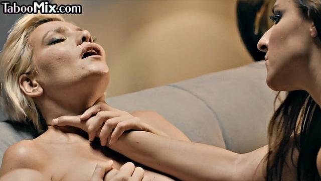 Stunning lez babes scissoring each other