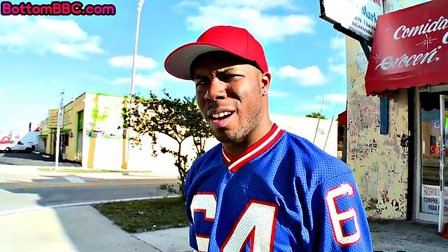 White guy fucks black handsome stud POV