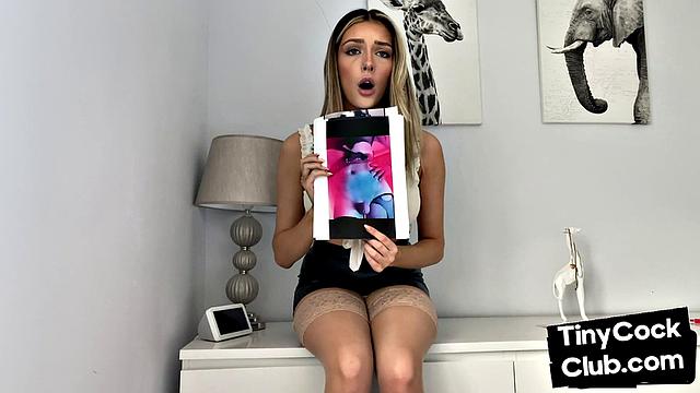 SPH domina humiliates pathetic men with small dick